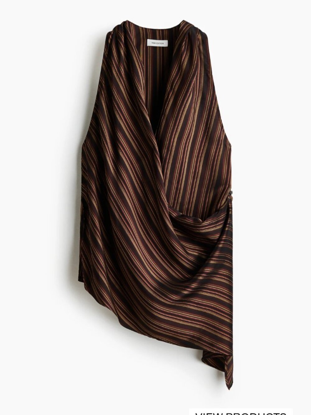 H&M Jacquard-Weave Wrap Top